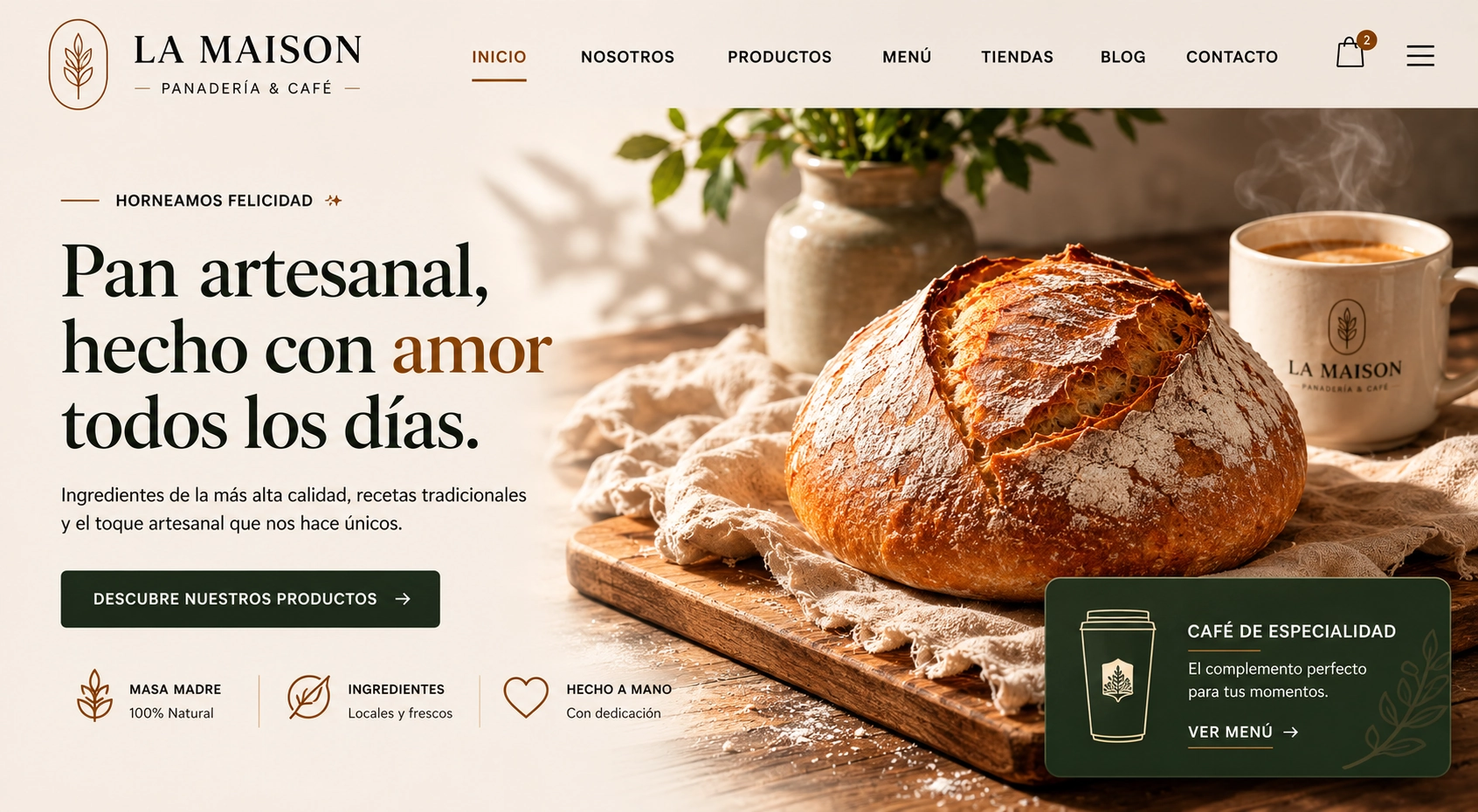 Proyecto La Maison Bakery - ecommerce